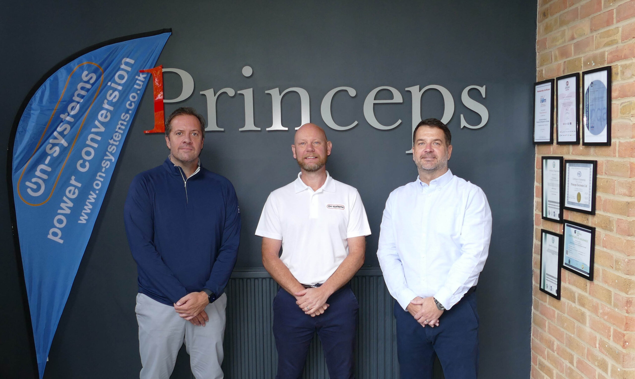 Princeps signs partnership agreement with rugged power supply expert, on-systems